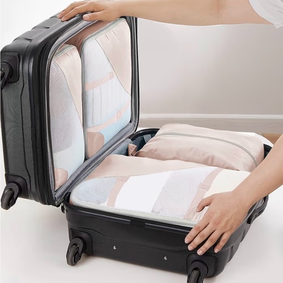 8 Set Packing Cubes, Anti-Tearing Suitcase Organizer for Luggage ~ New - Picture 5 of 5